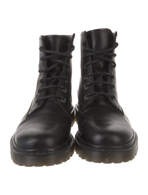 A.P.C. Leather Combat Boots