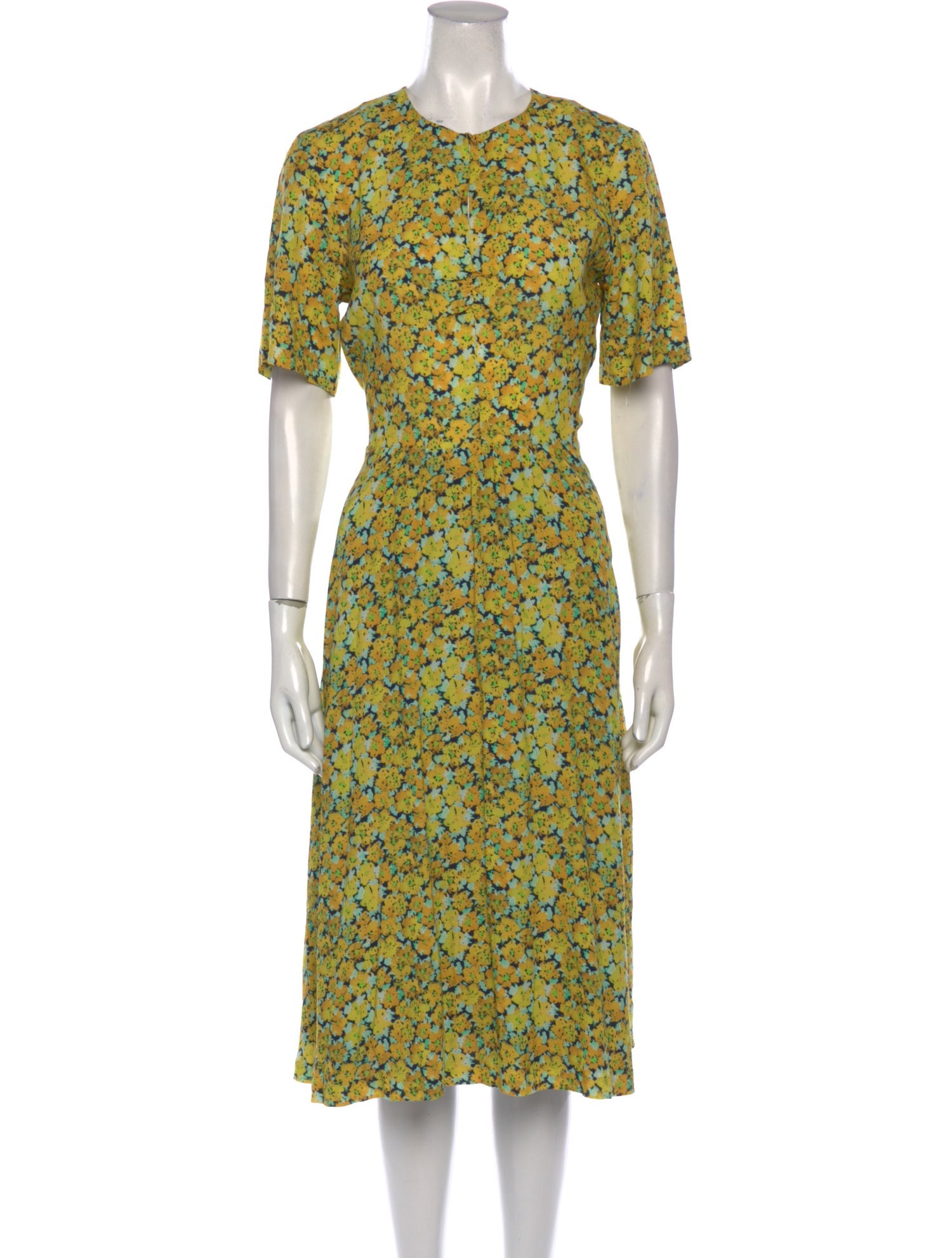 A.P.C. Silk Midi Length Dress