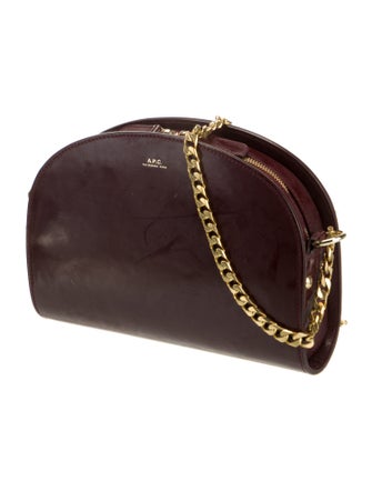 A.P.C. Patent Leather Shoulder Bag