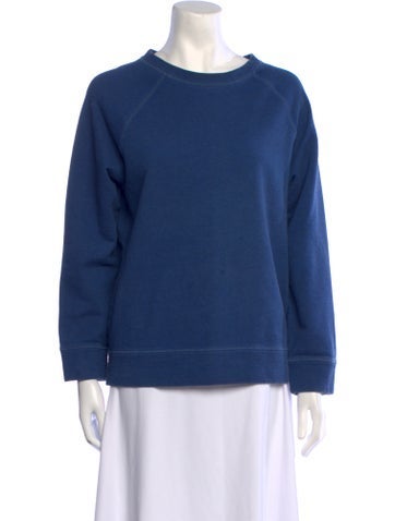 A.p.c. Tops Bateau Neckline Long Sleeve Sweatshirt XL
