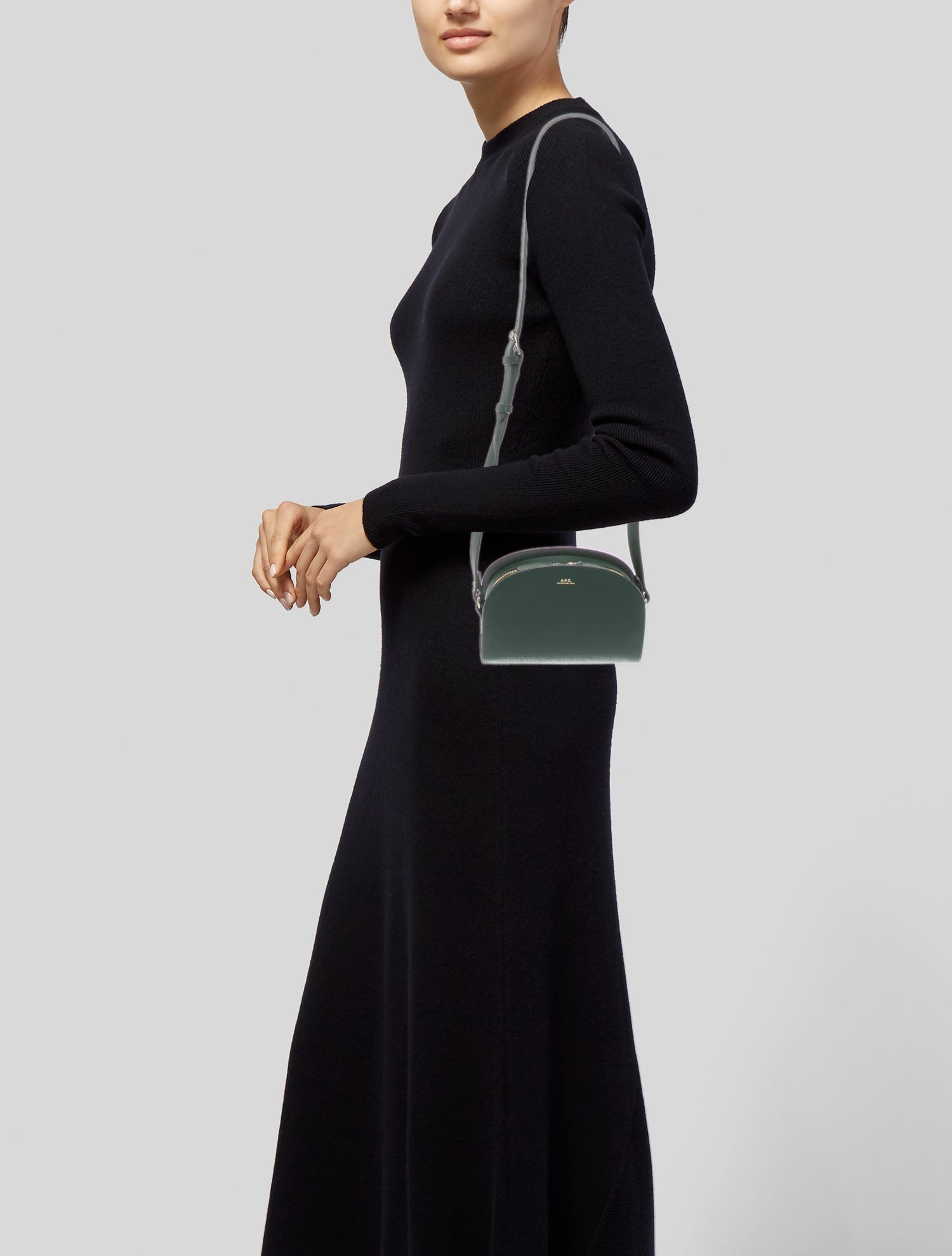 A.P.C. Leather Crossbody Bag