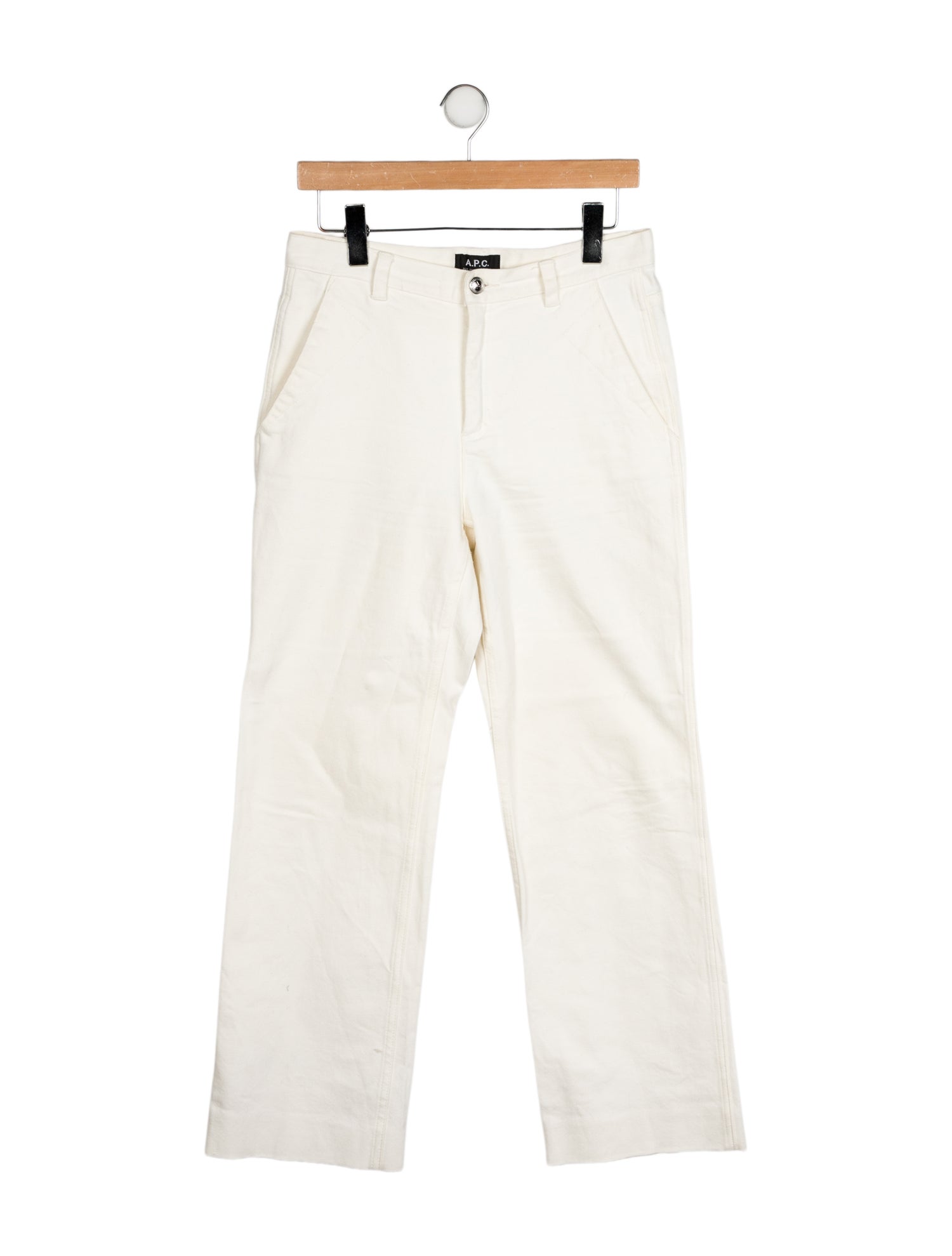 A.P.C. High-Rise Wide Leg Jeans