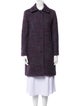 A.P.C. Wool Tweed Pattern Coat