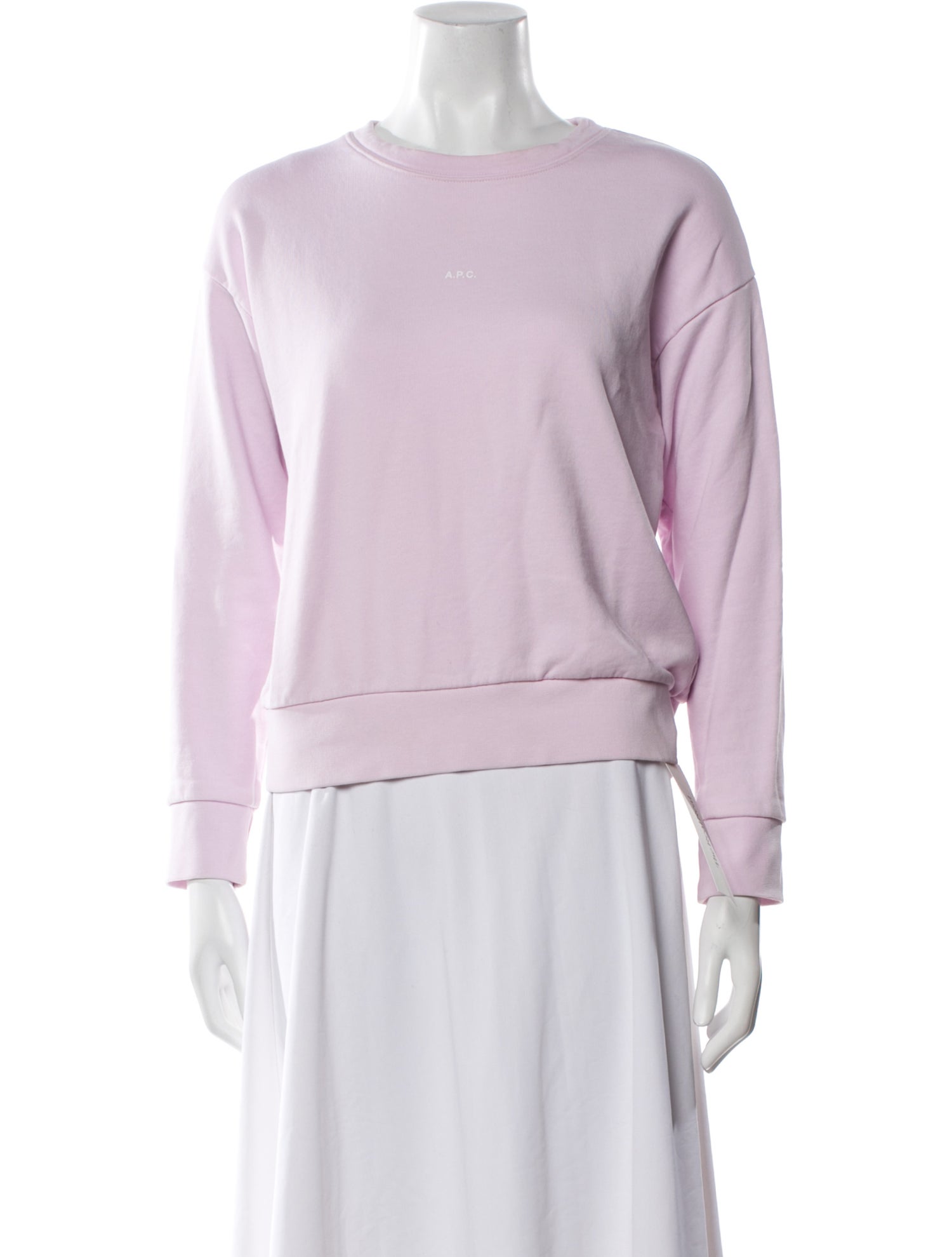 A.P.C. Crew Neck Long Sleeve Sweatshirt