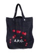 A.P.C. Denim Top Handle Bag