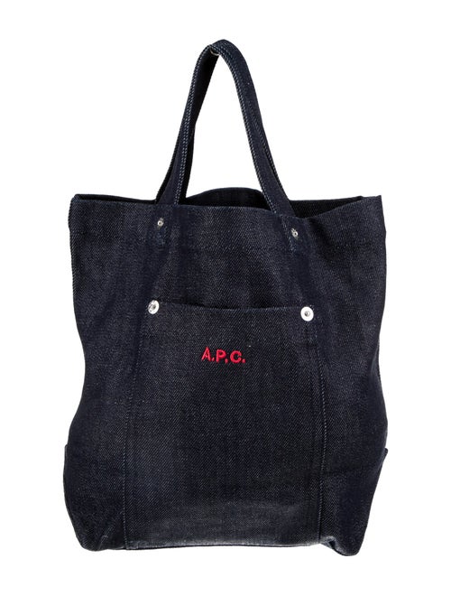 A.P.C. Denim Top Handle Bag