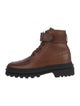 A.P.C. Leather Combat Boots