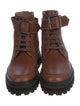 A.P.C. Leather Combat Boots