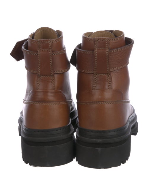 A.P.C. Leather Combat Boots