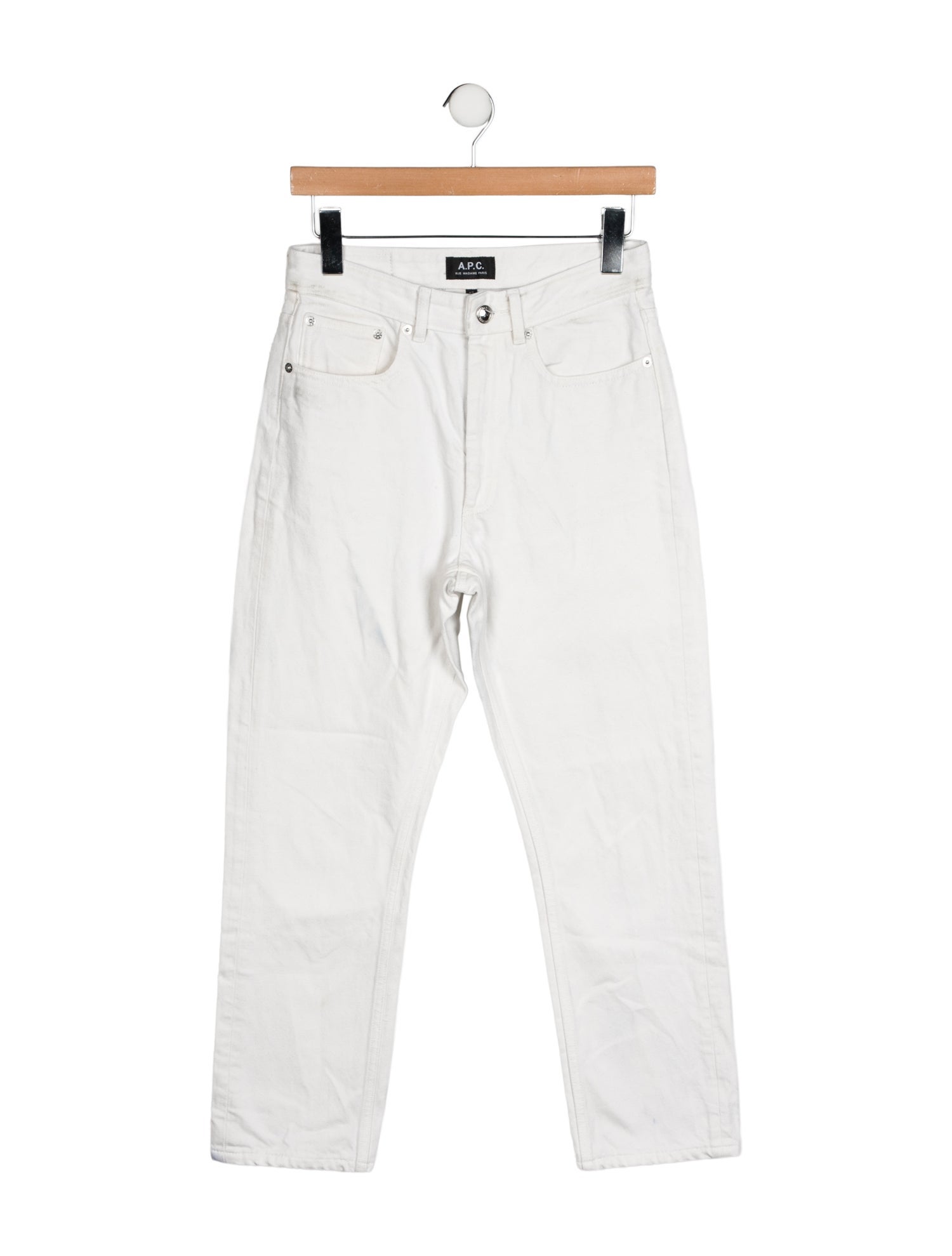 A.P.C. Mid-Rise Straight Leg Jeans