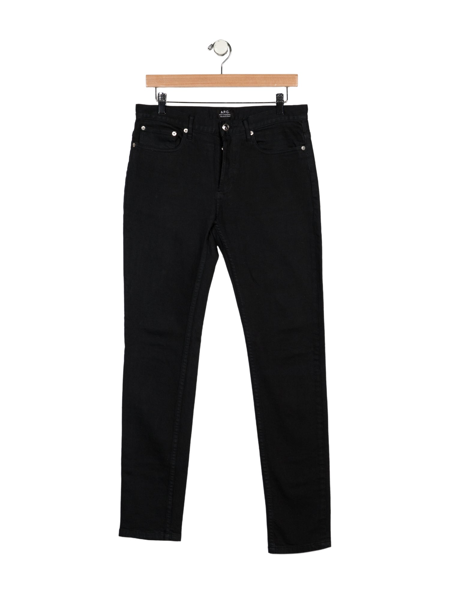 A.P.C. Mid-Rise Straight Leg Jeans