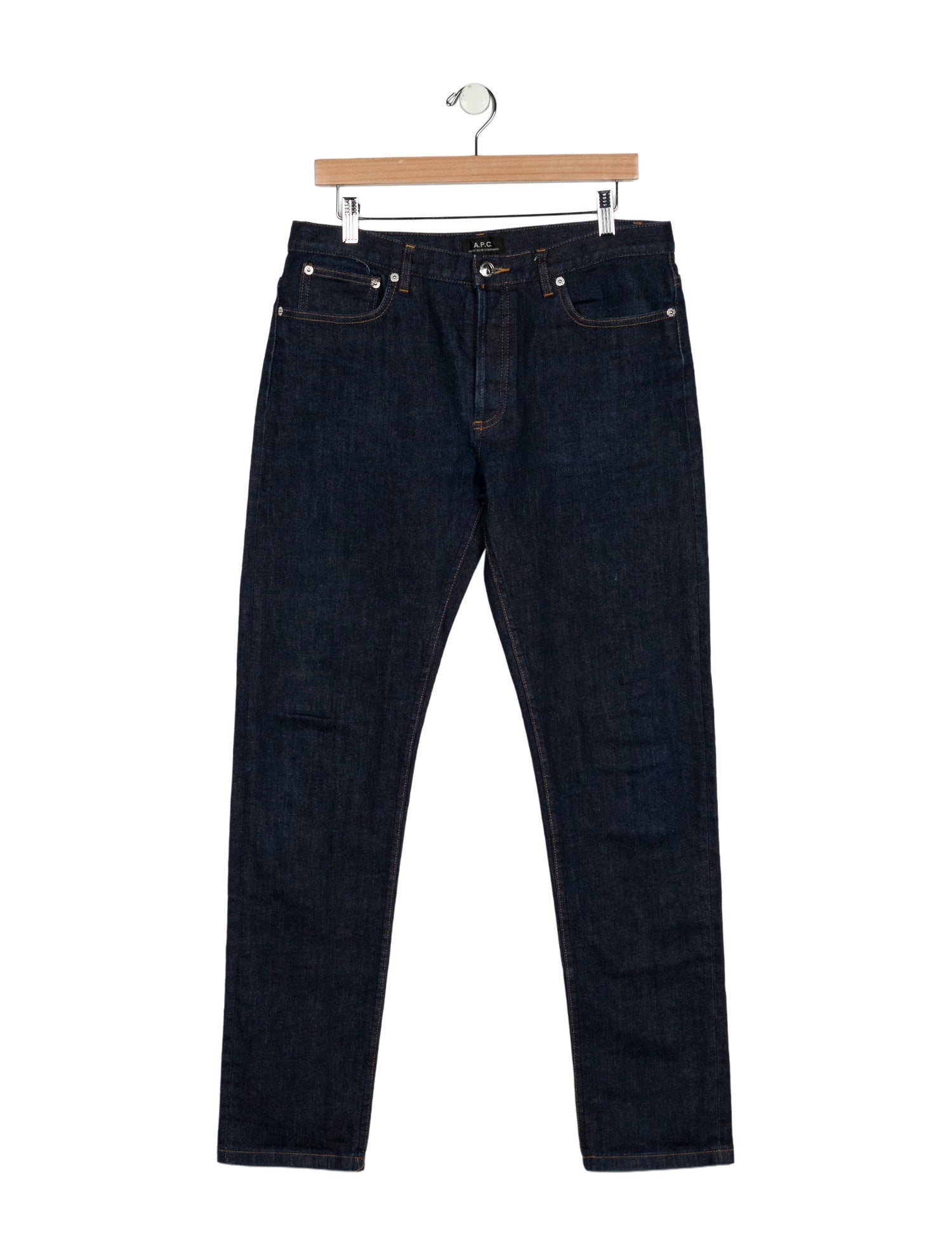 A.P.C. Mid-Rise Straight Leg Jeans