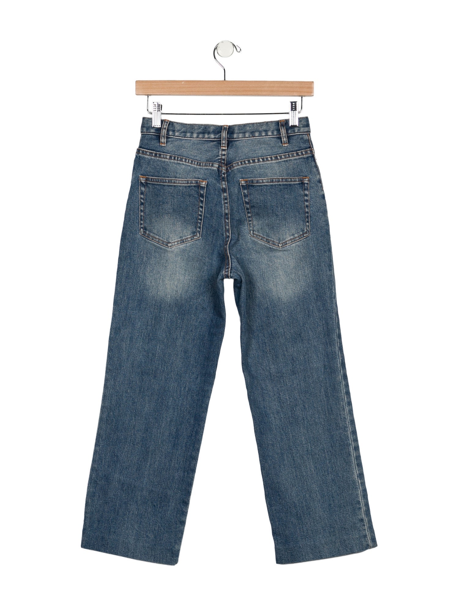 A.P.C. High-Rise Wide Leg Jeans
