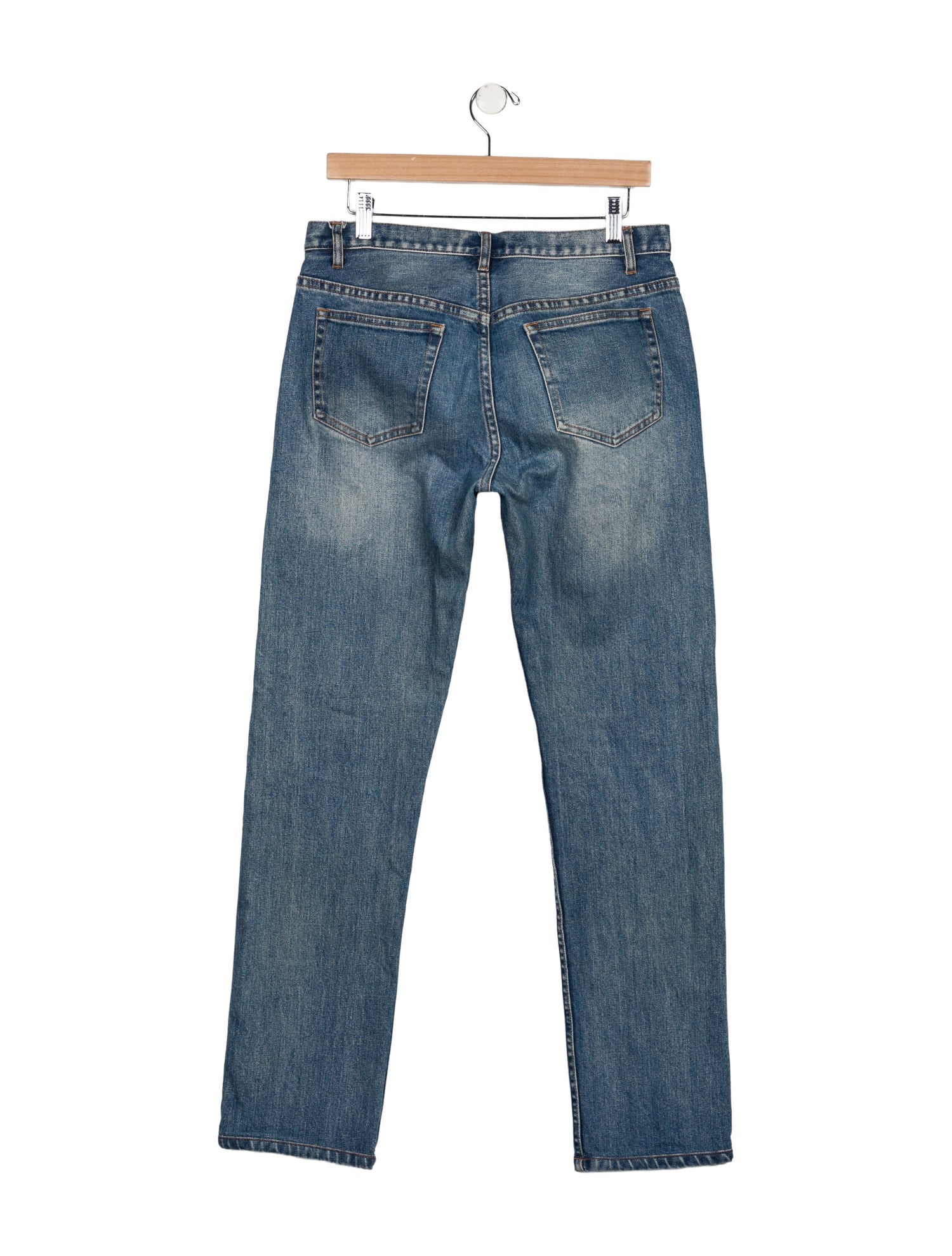 A.P.C. Mid-Rise Wide Leg Jeans