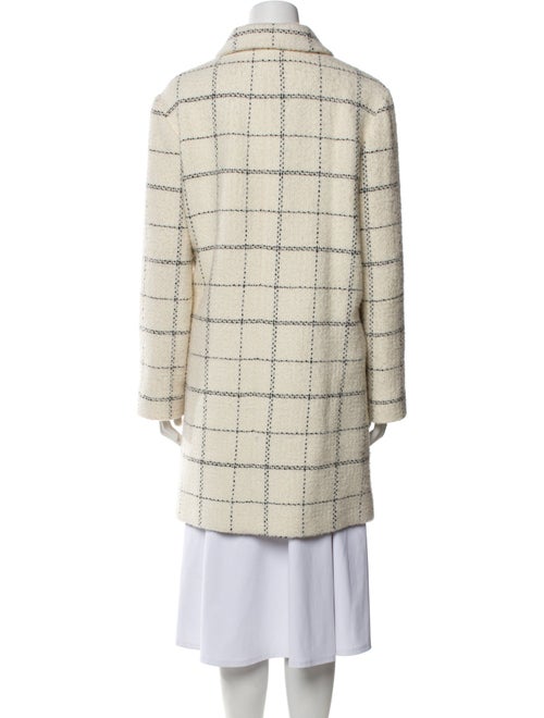 A.P.C. Wool Plaid Print Coat