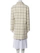 A.P.C. Wool Plaid Print Coat
