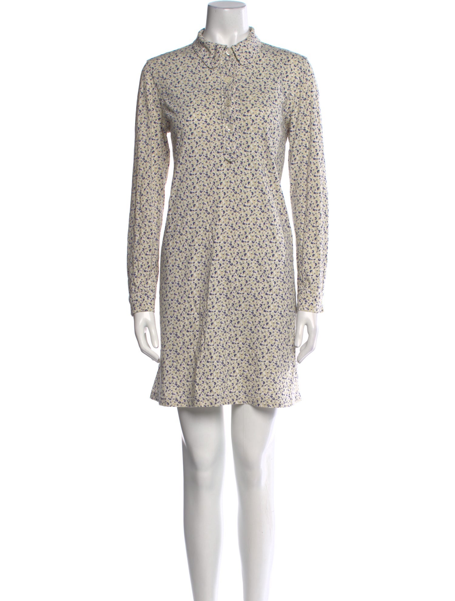 A.P.C. Printed Mini Dress