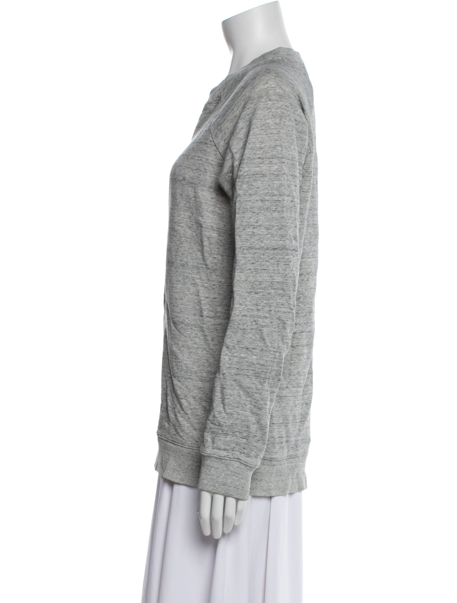 A.P.C. Crew Neck Long Sleeve Sweatshirt