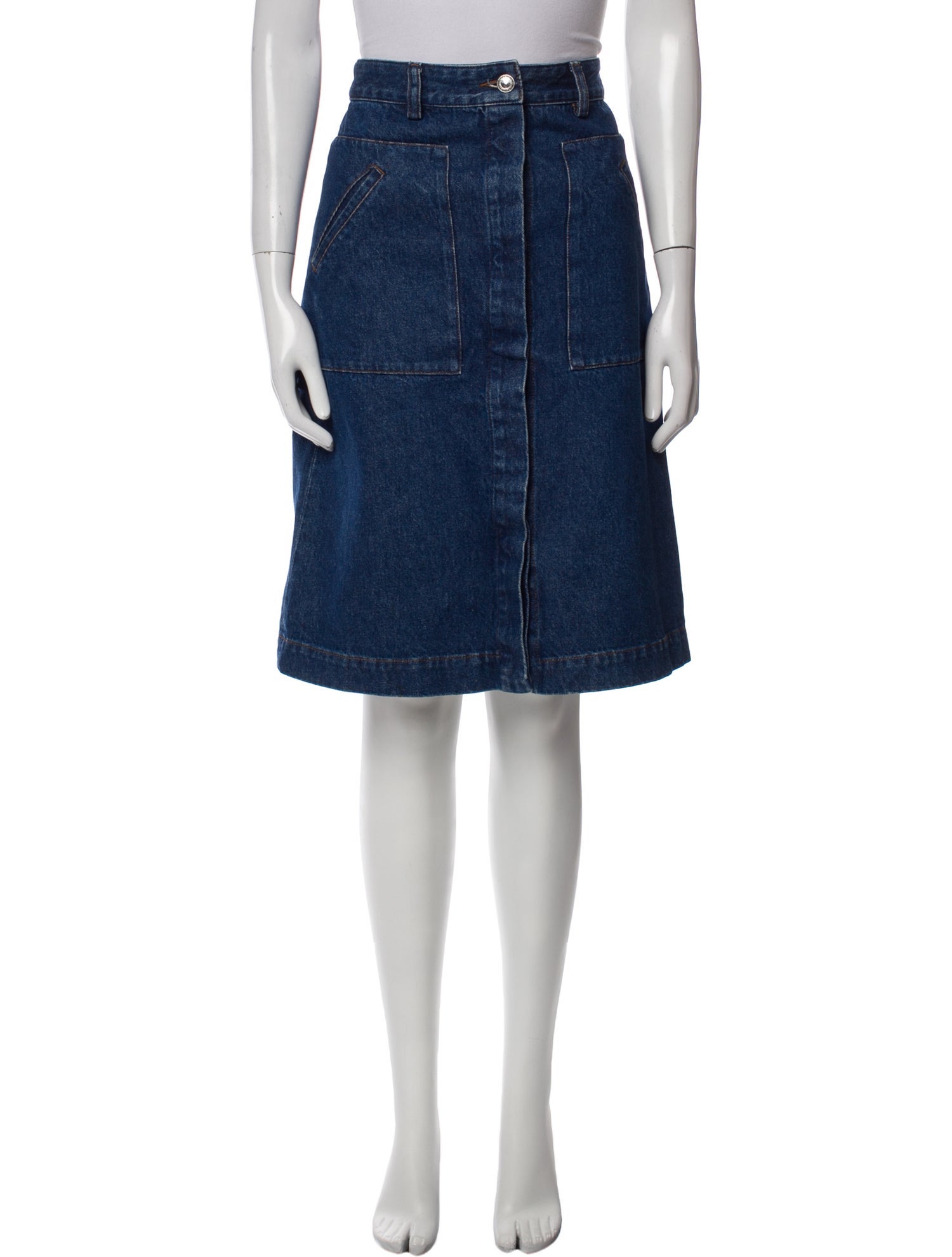 A.P.C. Knee-Length Skirt