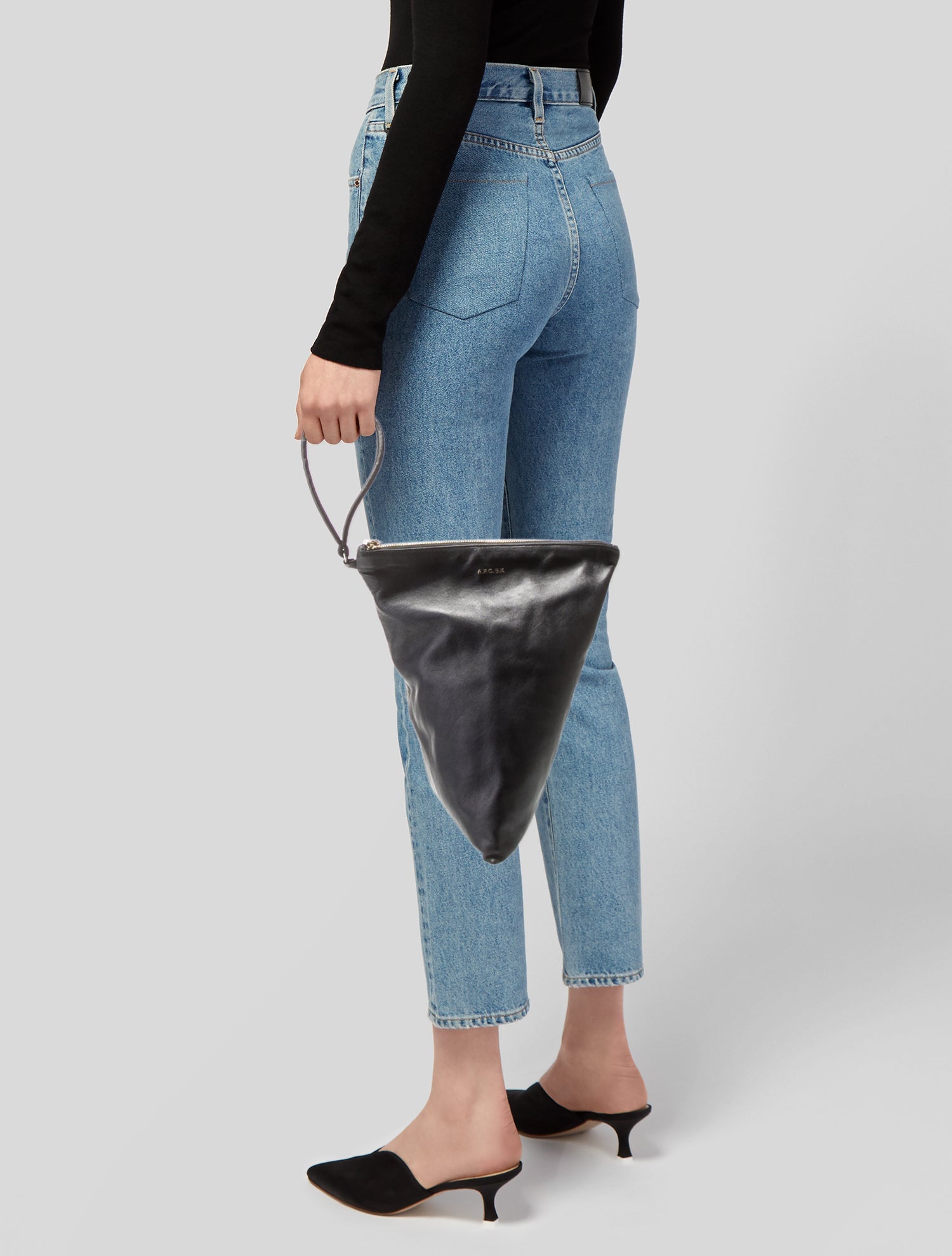 90s A.P.C. ヴィンテージ レコードバッグ フランス製　sac33t ☆最終値下げ【美品・レア】A.P.C.Sac 45t レコードバック