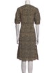 A.P.C. Animal Print Midi Length Dress