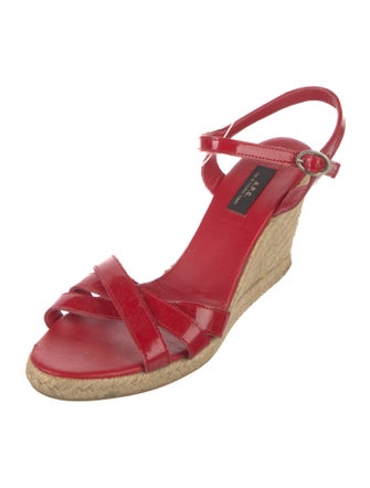 A.P.C. Patent Leather Espadrilles
