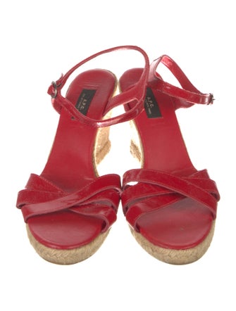 A.P.C. Patent Leather Espadrilles