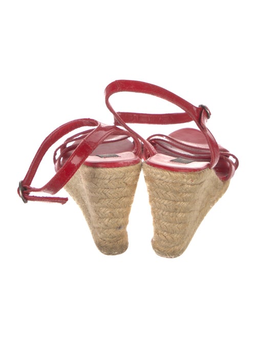 A.P.C. Patent Leather Espadrilles