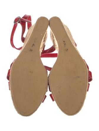 A.P.C. Patent Leather Espadrilles