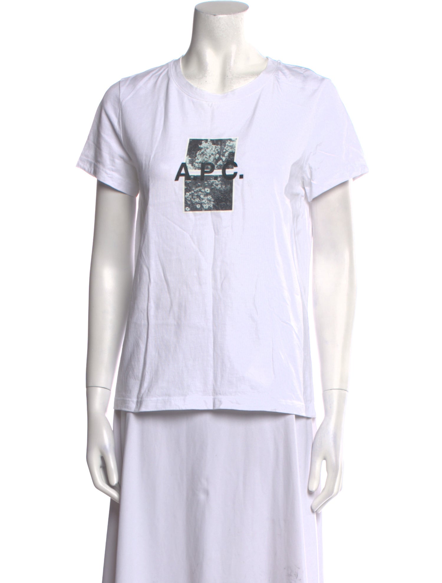 A.P.C. Graphic Print Crew Neck T-Shirt