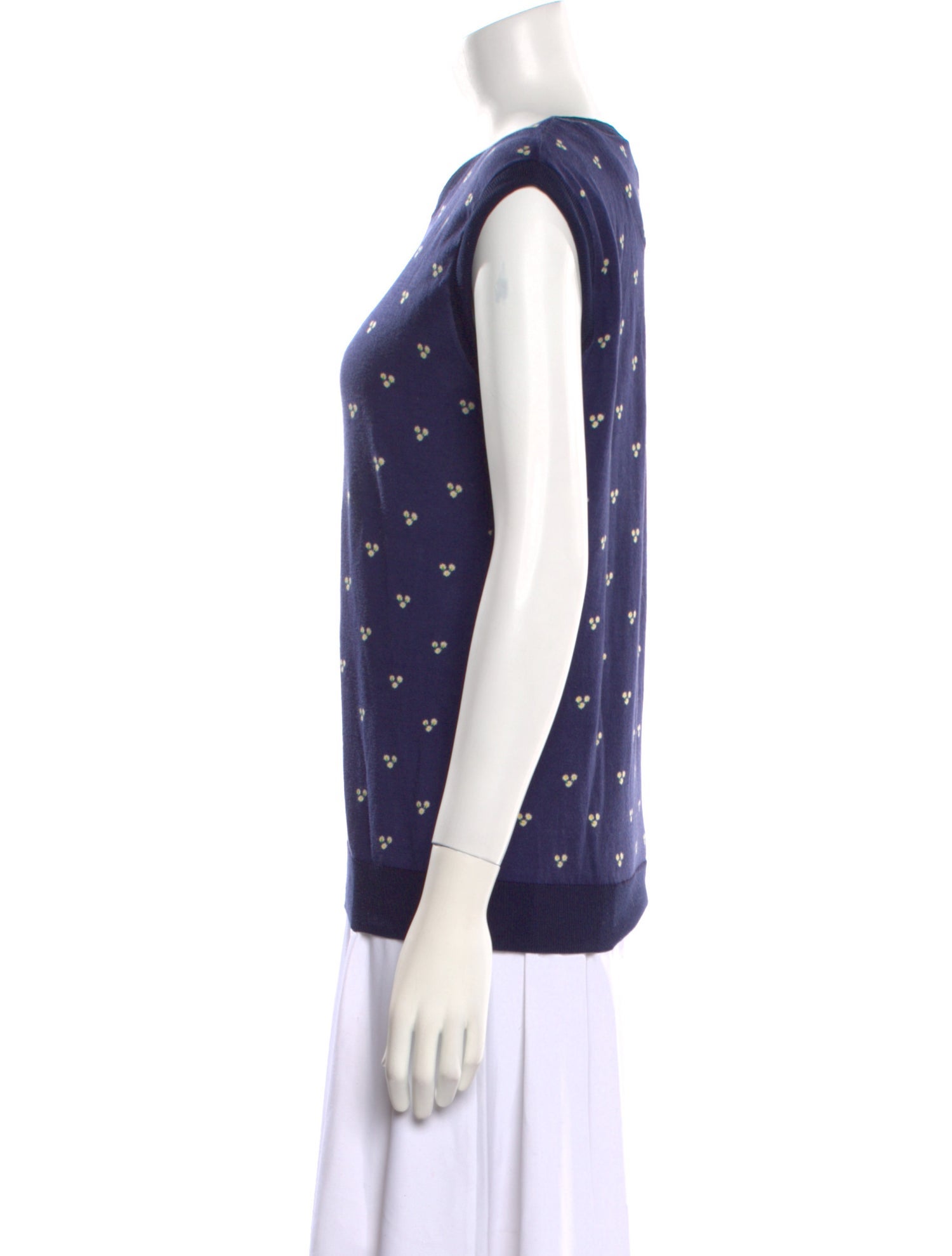 A.P.C. Printed Crew Neck Top