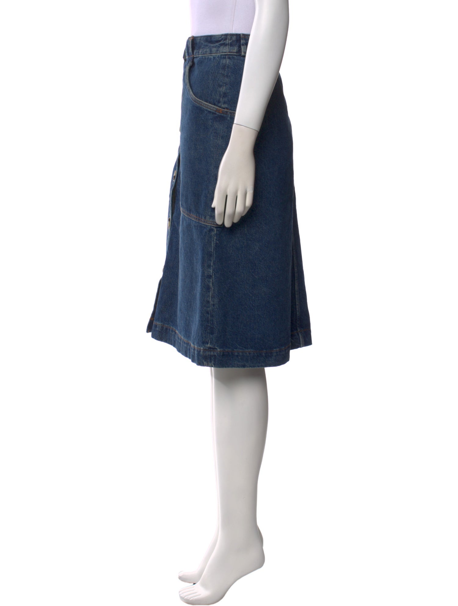 A.P.C. Knee-Length Skirt