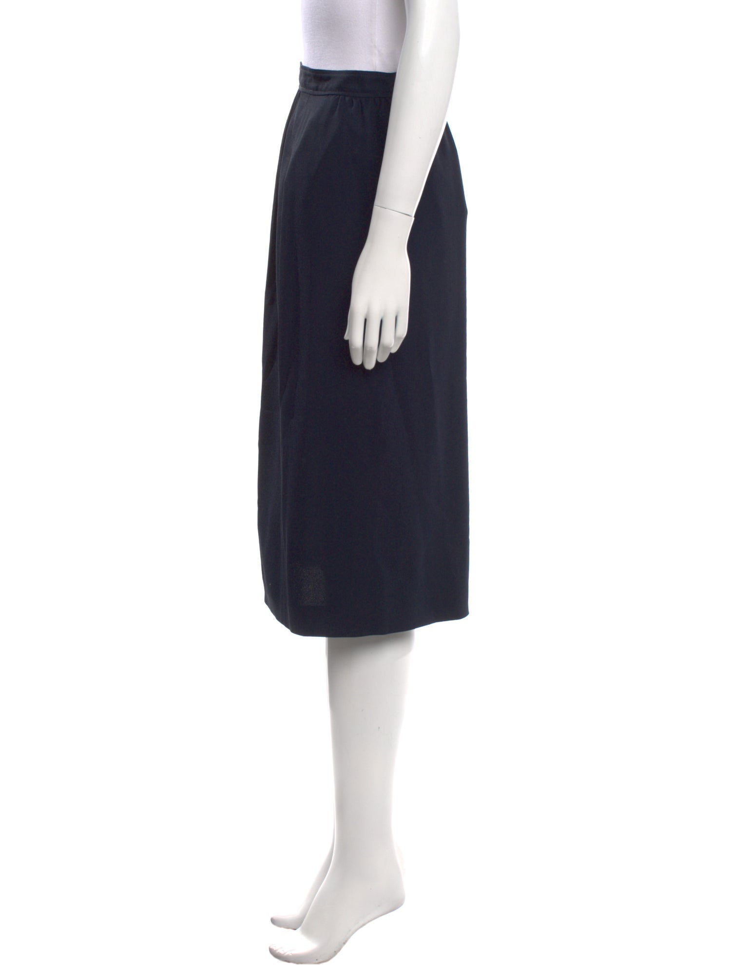 A.P.C. Silk Knee-Length Skirt w/ Tags