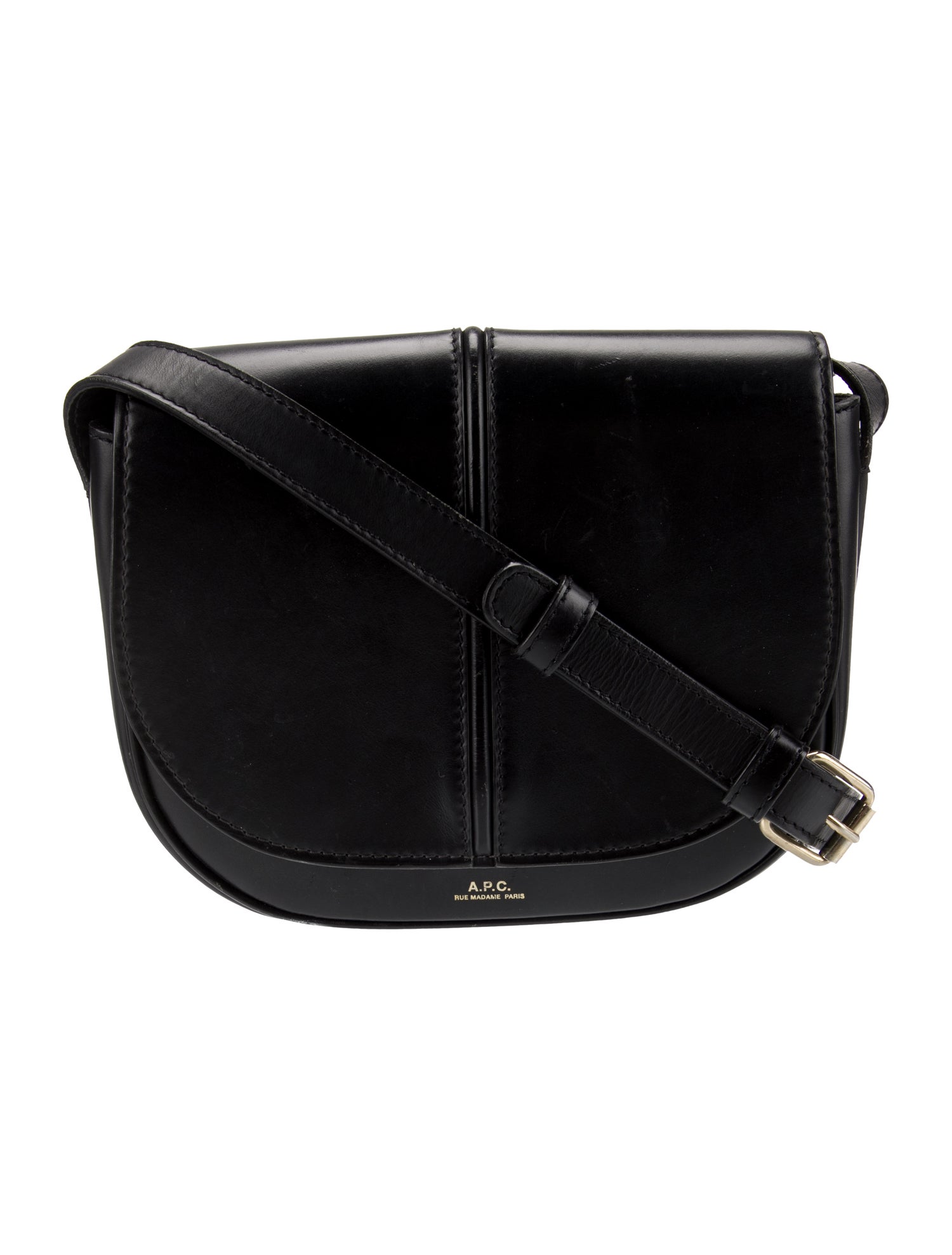 A.P.C. Leather Crossbody Bag