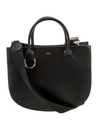 A.P.C. Leather Top Handle Bag