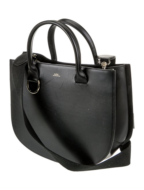 A.P.C. Leather Top Handle Bag
