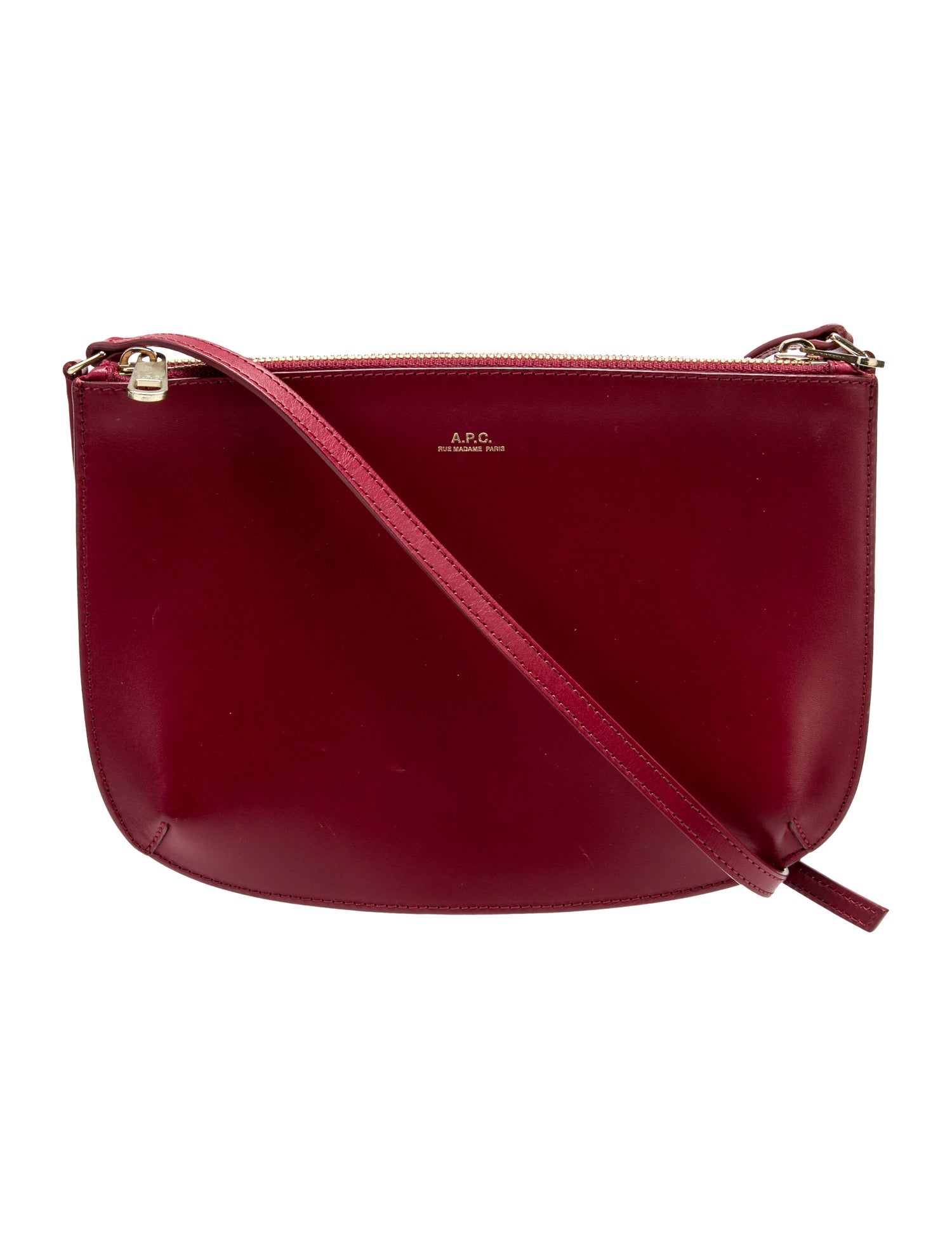 A.P.C. Leather Crossbody Bag