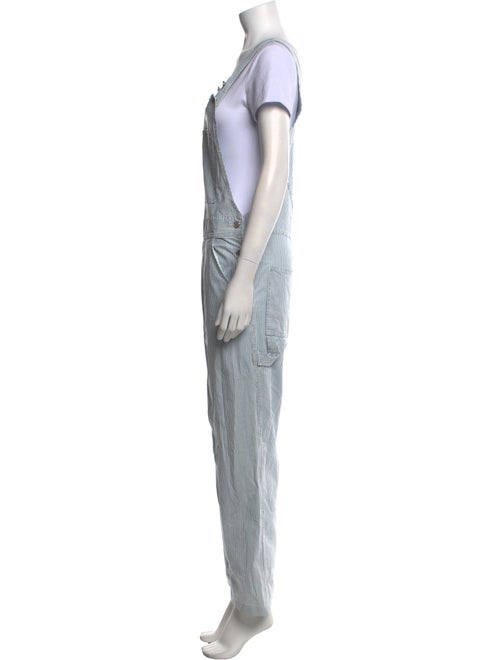 A.P.C. Striped Scoop Neck Jumpsuit