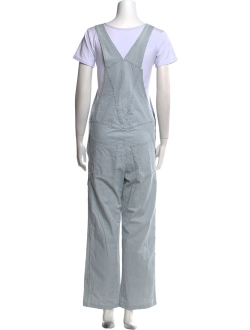 A.P.C. Striped Scoop Neck Jumpsuit