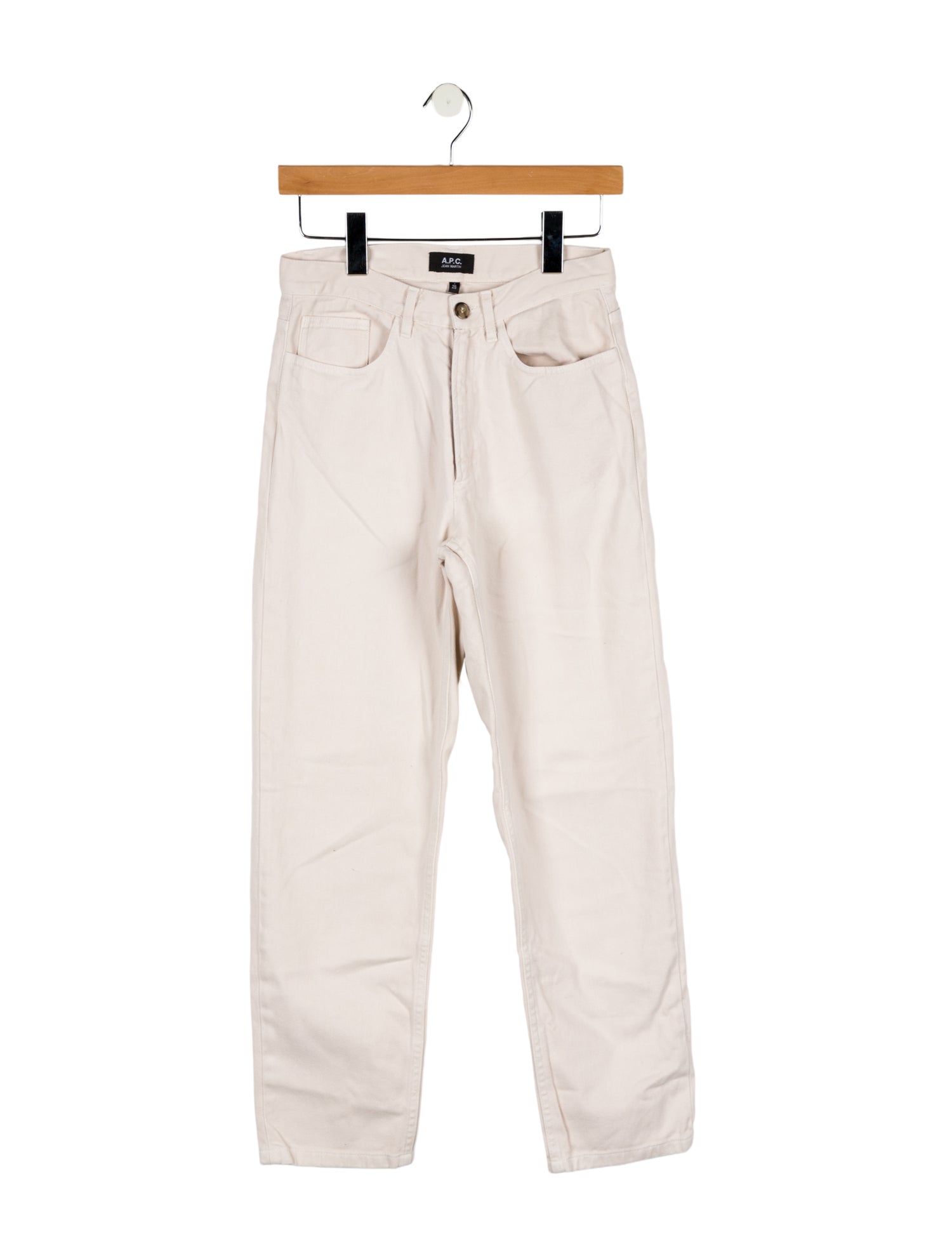 A.P.C. Mid-Rise Straight Leg Jeans