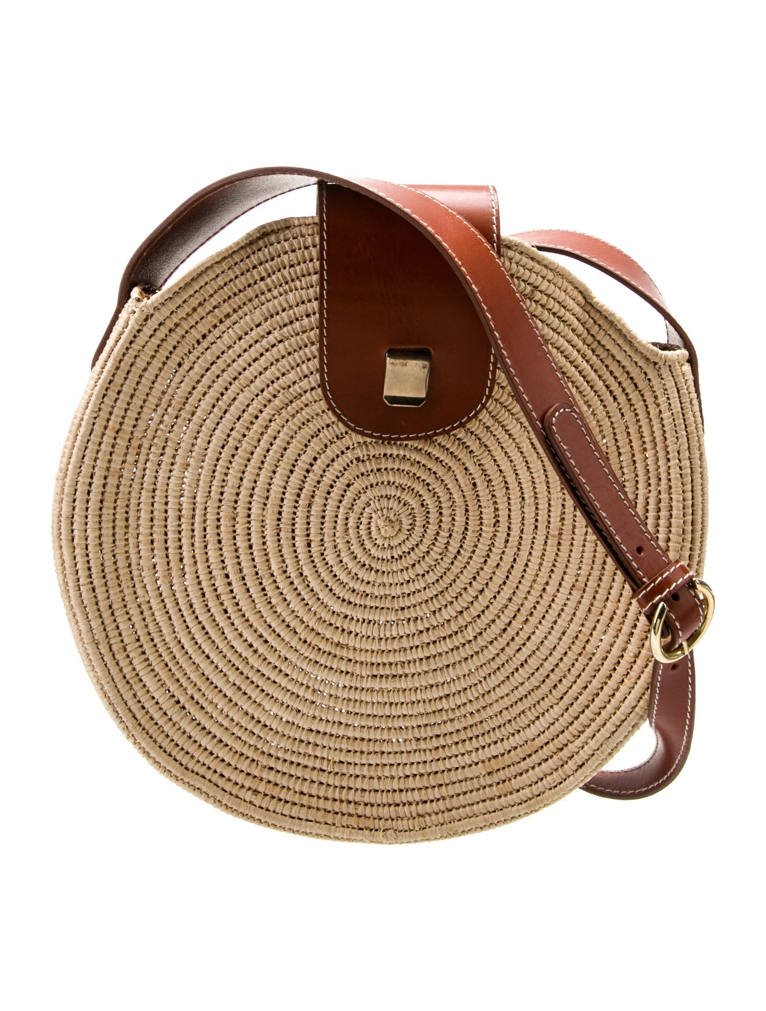 A.P.C. Straw Shoulder Bag