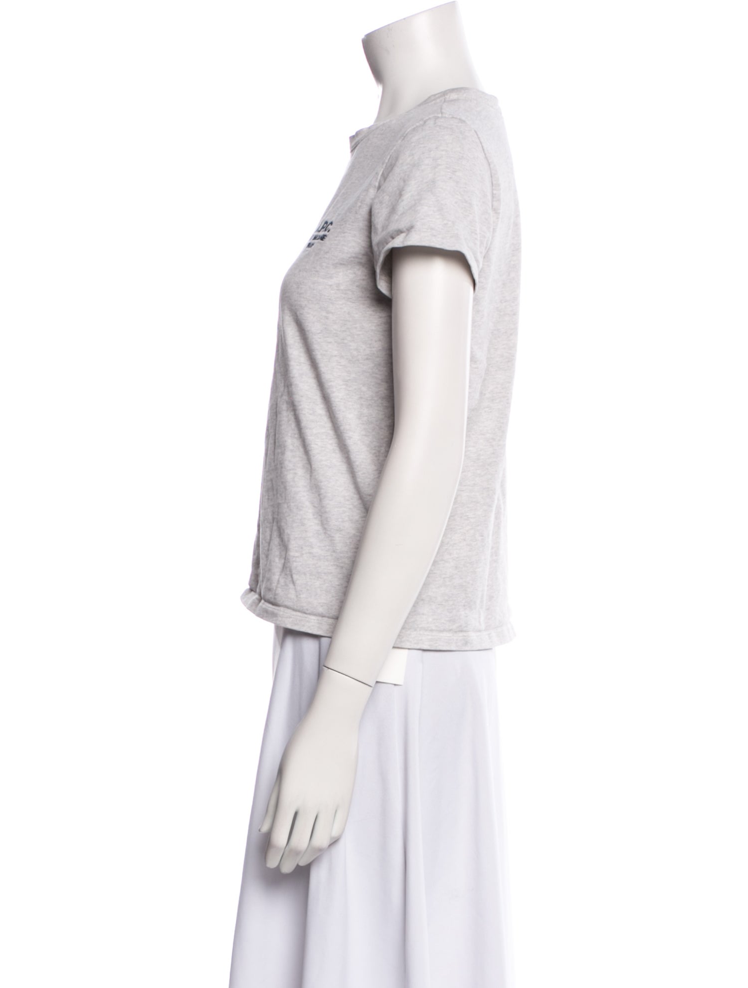 A.P.C. Graphic Print Crew Neck T-Shirt