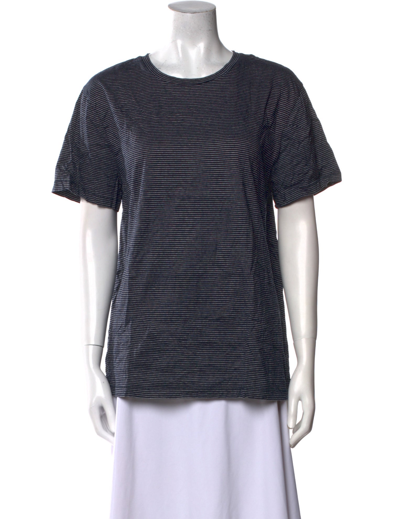 A.P.C. Striped Crew Neck T-Shirt