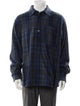 A.P.C. Wool Plaid Print Jacket