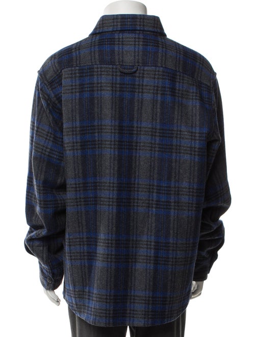 A.P.C. Wool Plaid Print Jacket