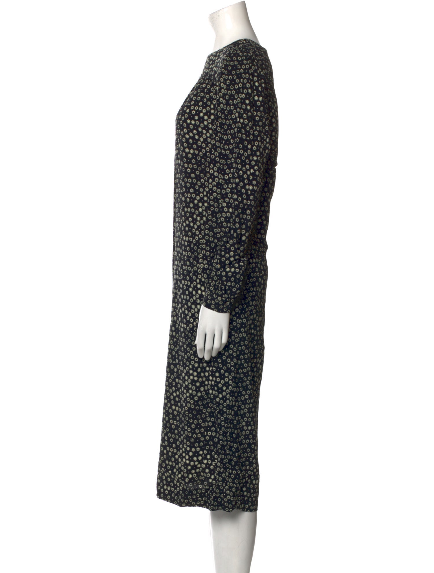 A.P.C. Printed Midi Length Dress