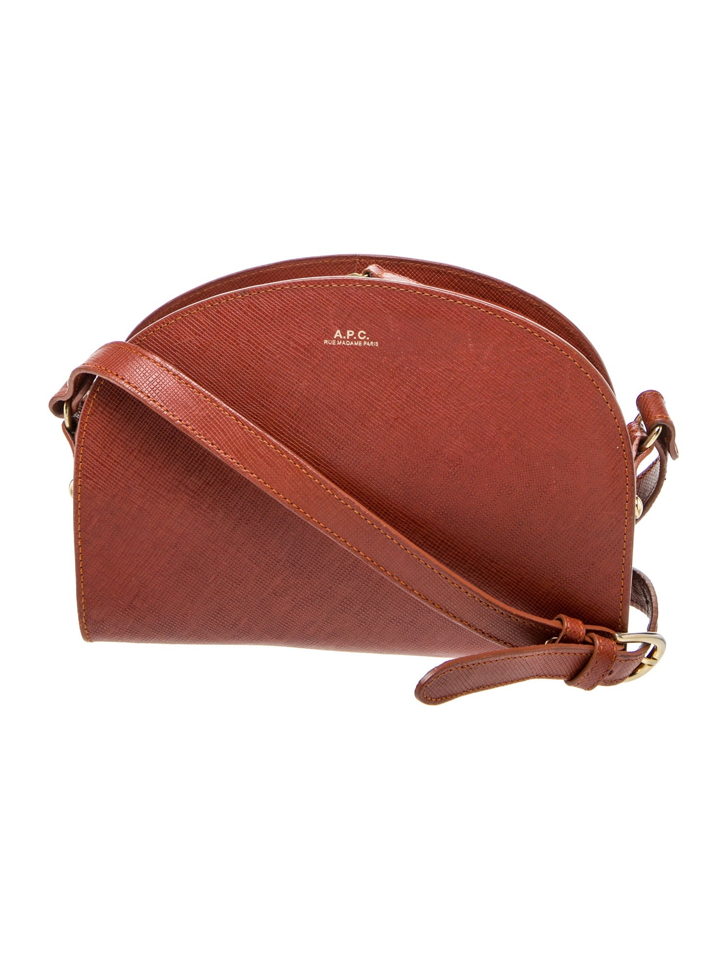 A.P.C. Leather Crossbody Bag