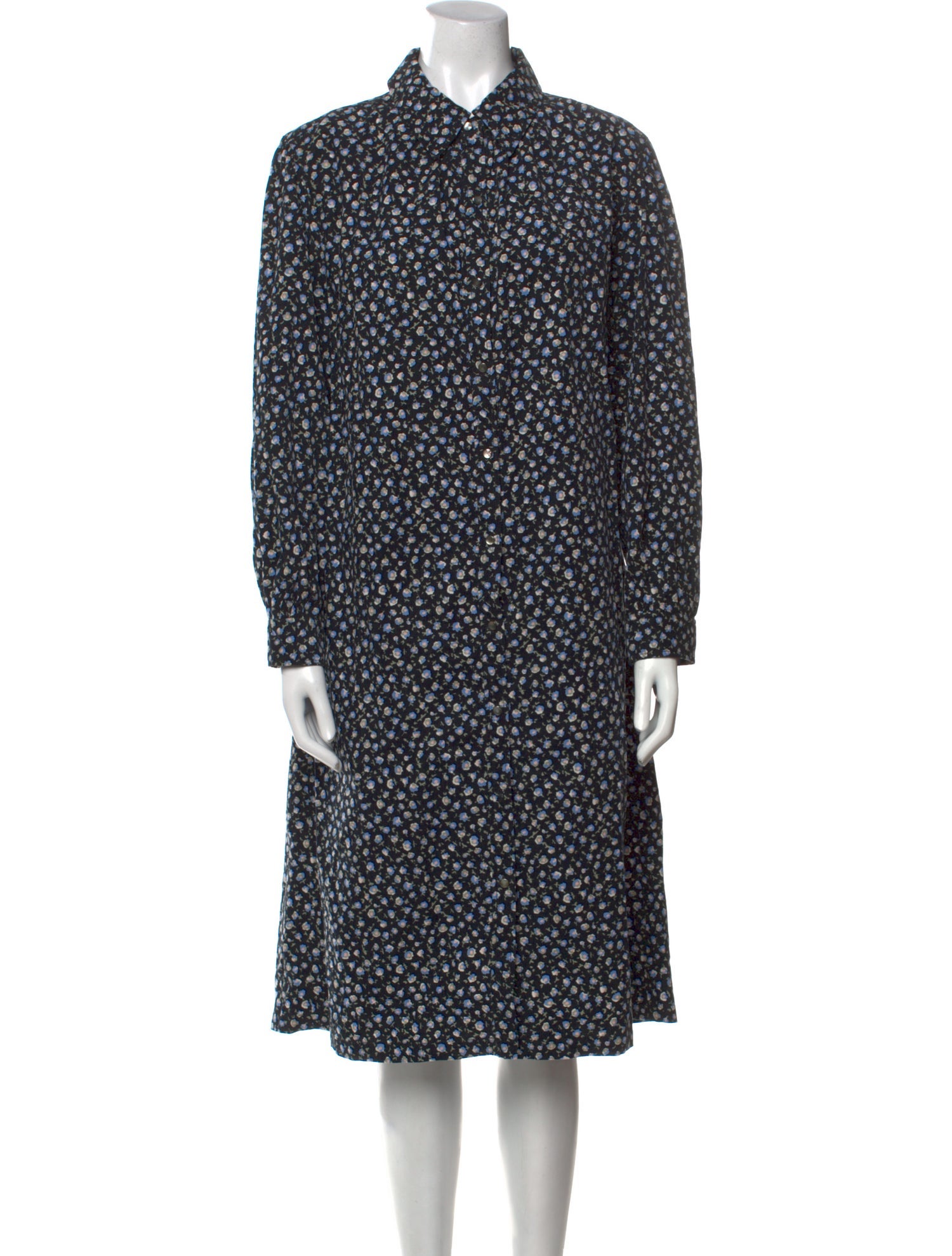 A.P.C. Printed Midi Length Dress