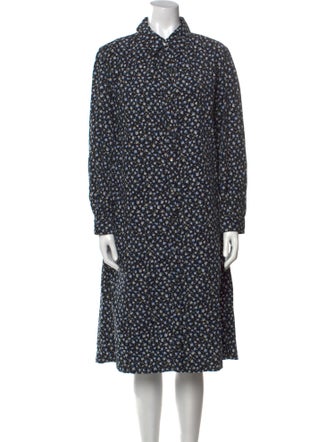 A.P.C. Printed Midi Length Dress