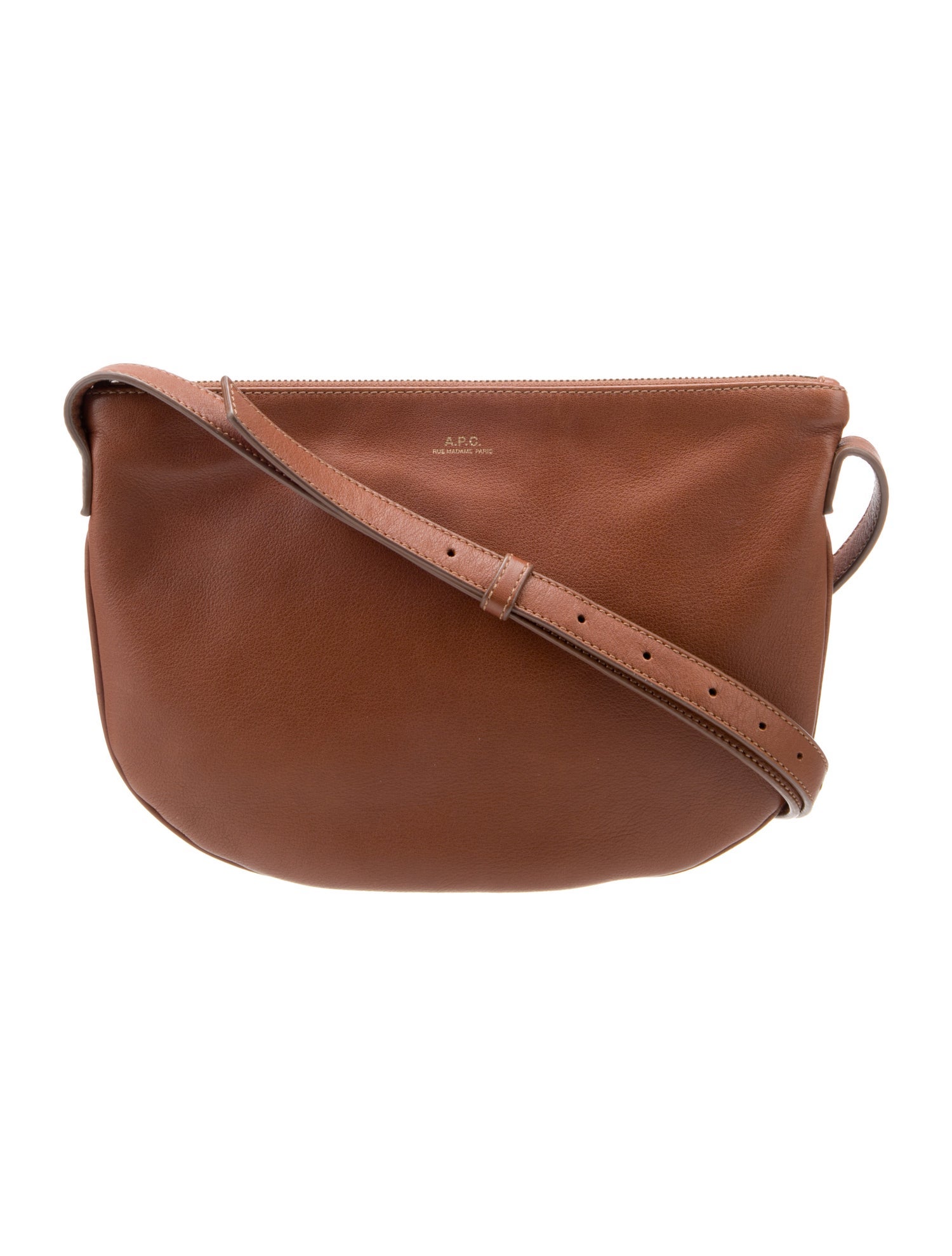 A.P.C. Leather Crossbody Bag